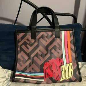 Fendi Roma Limited Edition Tote Bag-RARE